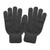 Gripper dots palm stretch glove.  One size fits most. Black Gripper dots palm stretch glove.  One size fits most. Black