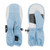 Toddler Ski Mitten, 3M Thinsulate™ insulation, Waterproof, long cuff, grip palm patch, & knit cuff. Size: 2-4. Lt Blue