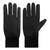 Men's Polyester Glove liner, knit cuff. Sizes: S/M & L/XL. Black. Men's Polyester Glove liner, knit cuff. Sizes: S/M & L/XL. Black.