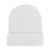 Men's white beanie cuff hat Men's white beanie cuff hat