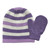 Toddler Stripe Beanie & solid magic stretch mitten Set. Toddler Stripe Beanie & solid magic stretch mitten Set.
