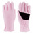Women's Pink Ribbon embroidery microfleece glove. 3M Thinsulate insulation, PU grip palm patch, & fleece lined.  size: Med, Lg, & XL. Pink. Women's Pink Ribbon embroidery microfleece glove. 3M Thinsulate insulation, PU grip palm patch, & fleece lined.  size: Med, Lg, & XL. Pink.