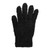 Women's Polychenille Stretch Glove. One Size Stretch.  Solid Black Women's Polychenille Stretch Glove. One Size Stretch.  Solid Black