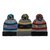 Toddler Beanie with trucks embroidery, microfleece lining, multi-color pom, Size 2-4. Assorted colors. Toddler Beanie with trucks embroidery, microfleece lining, multi-color pom, Size 2-4. Assorted colors.