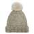 Women's Chevron Beanie with sherpa fleece lining & faux fur pom. One Size Fits Most. Tan Women's Chevron Beanie with sherpa fleece lining & faux fur pom. One Size Fits Most. Tan