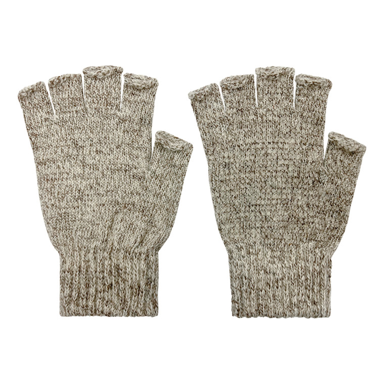 Men's Raggwool Fingerless Glove with gripper dots palm. One Size Fits Most. Men's Raggwool Fingerless Glove with gripper dots palm. One Size Fits Most.