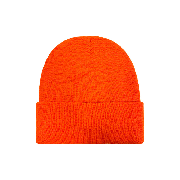 Blaze Orange Beanie.  Double layer safety orange cuff hat. Blaze Orange Beanie.  Double layer safety orange cuff hat.