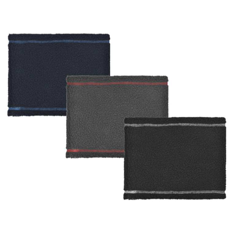 Boy's Sherpa Fleece Neck Gaiter with microfleece lining. One Size Fits Most. Boy's Sherpa Fleece Neck Gaiter with microfleece lining. One Size Fits Most.