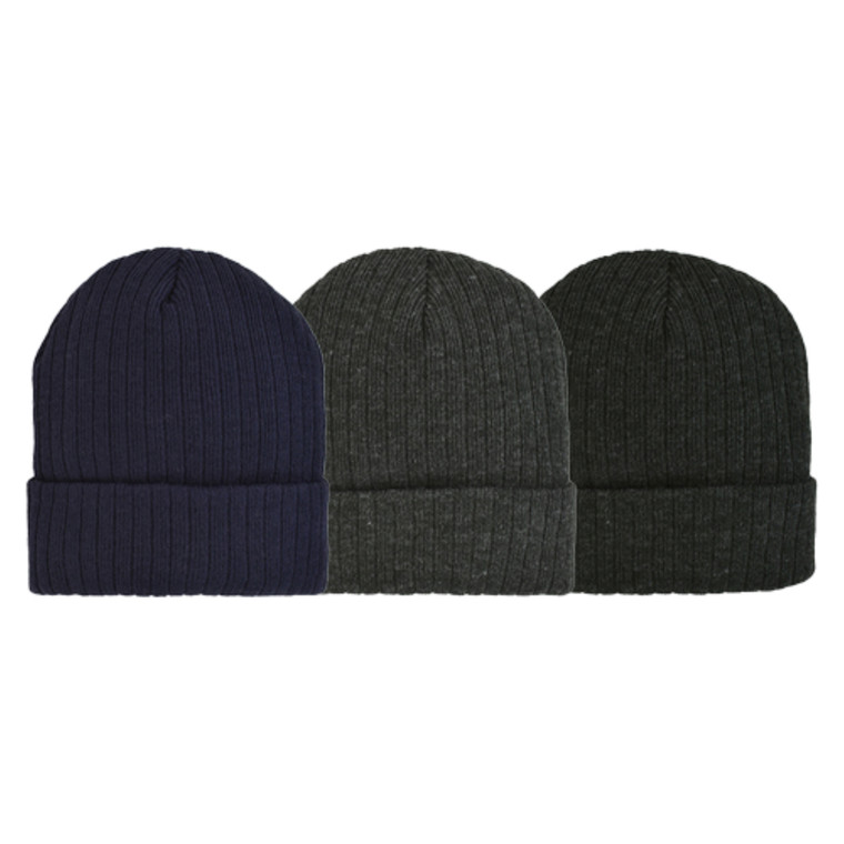 Ribbed 3M Thinsulate™ insulation Beanie, assorted colors Ribbed 3M Thinsulate™ insulation Beanie, assorted colors