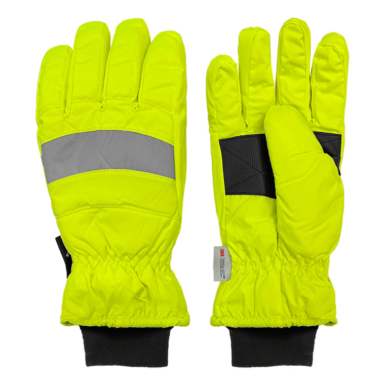 63625  -  HIGH VISIBILITY TASLON SKI GLOVE  63625  -  HIGH VISIBILITY TASLON SKI GLOVE