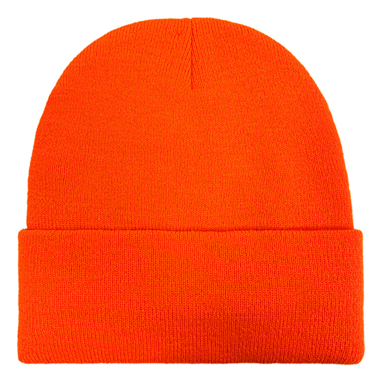 Men's Blaze Orange Beanie, 3M Thinsulate™ insulation Men's Blaze Orange Beanie, 3M Thinsulate™ insulation