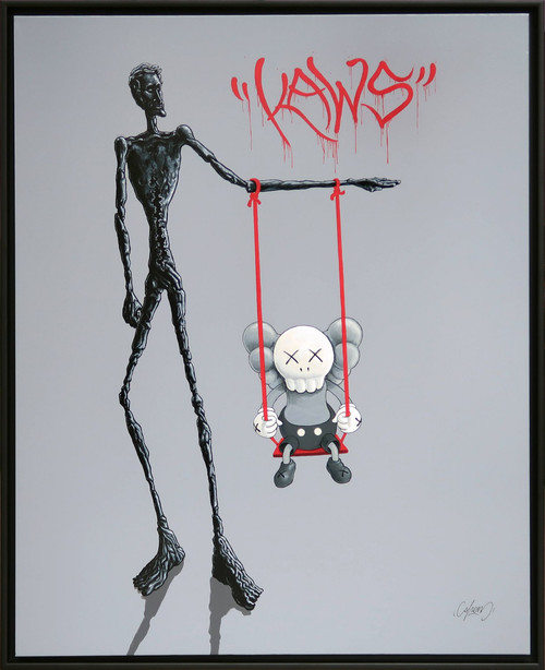 SHEM Giacometti VS Kaws