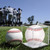 JALER FINE ART Balle de Baseball Off White & son coffret de présentation