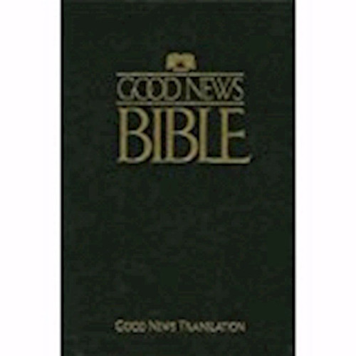 GNT Good News Bible-Black Bonded Leather by Amer Bible Society