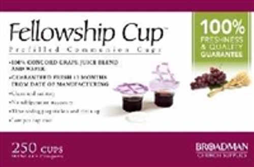 Fellowship Cup PreFilled Communion Cups (250 Count). Save 5%. OUT OF STOCK
