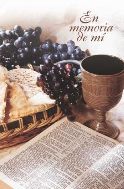 Pkg./100 Spanish Bulletins-Communion.  Save 50%.