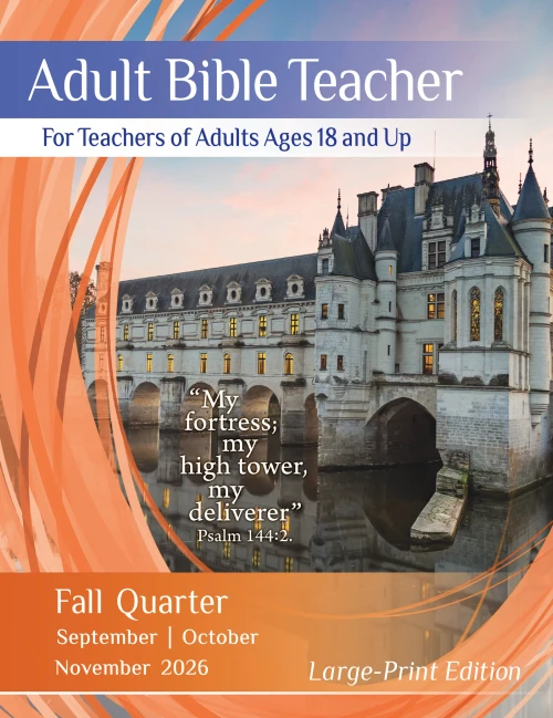 Union Gospel Press Adult Bible Teacher Large Print