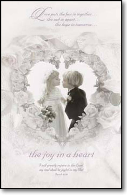 The Joy In A Heart Bulletins. Pkg./100. Save 50%.