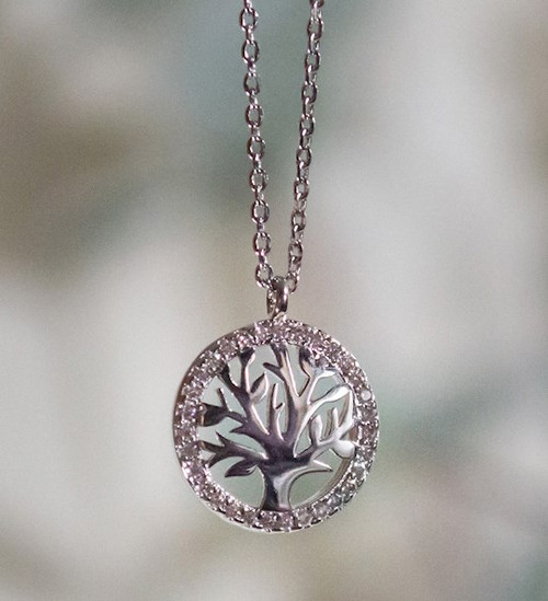 Necklace-Tree Of Life-Silver by Eden Merry