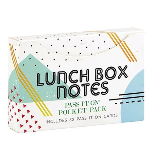 Cards-Pass It On-Lunch Box Notes (3.25" x 2.25") (Pack Of 32) by Universal Designs