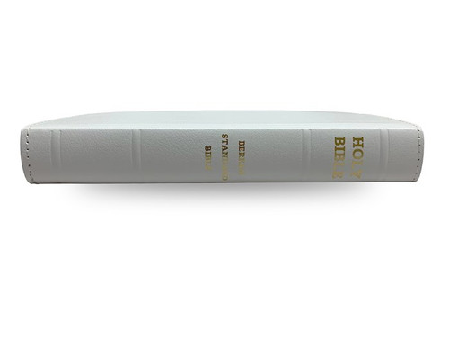 Holy Bible Berean Standard Bible - Bonded Leather - White Calf Grain by Various