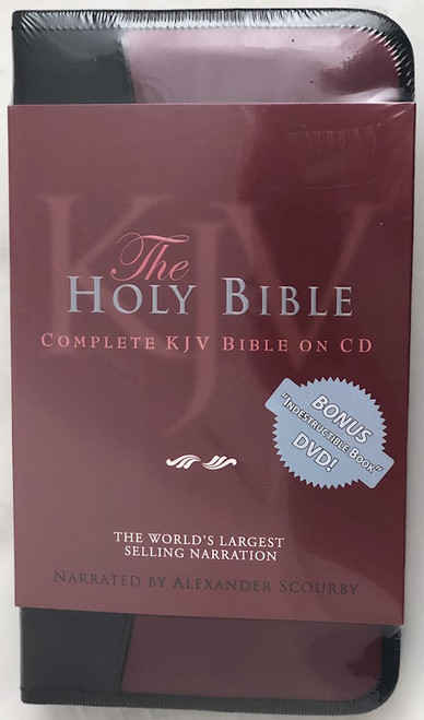 Audio CD-KJV Complete Bible-Nylon Zip (60 Cd + 1 DVD) by Scourby Alexander