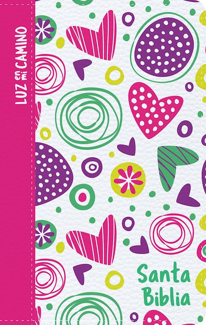 Span-NIV Light My Way Bible-Hearts (Biblia Luz En Mi Camino Corazones)-Hardcover by B&H Espa±ol