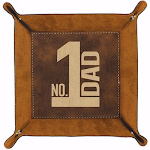 Catchall Tray-Dad (6.5" Sq) by Carson Home Accent