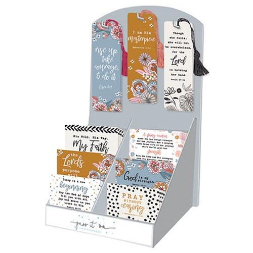 Pass It On Cards And VerseMarks-Heartsongs Display (7 x 11 x 5) 9 Asst (336 Pieces) by Universal Designs