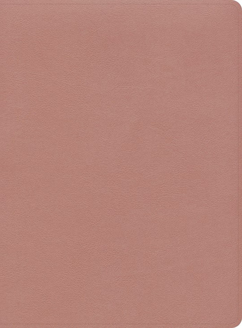 CSB Study Bible-Rose Gold LeatherTouch Indexed by CSB Bibles By Holm