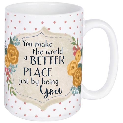 Mug-Better Place w/Gift Box (15 Oz) by Carson Home Accent