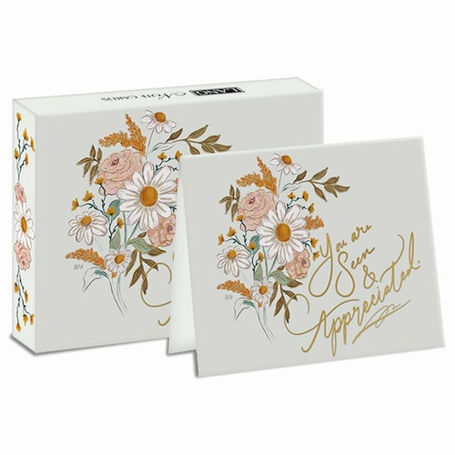 Note Card-Appreciation (5.25" x 4") (Box Of 13) by Lang