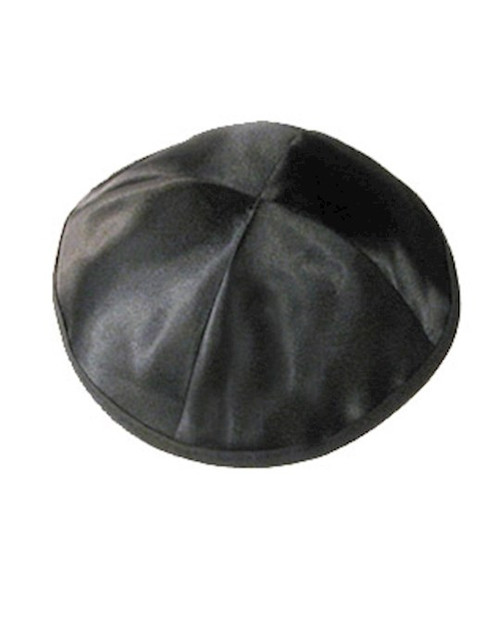 Kippah-Satin Silk-Black (#33142) by Holy Land Gifts