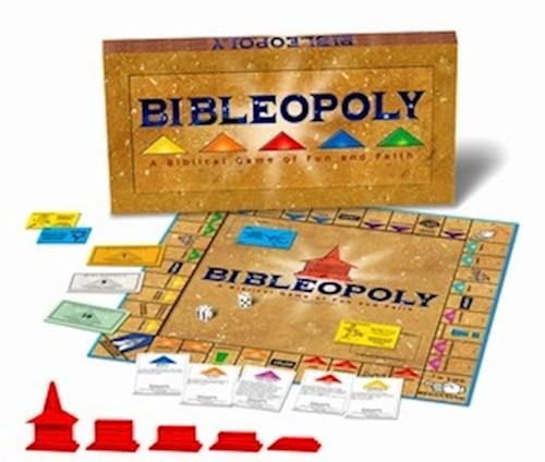 Game-Bibleopoly (2-6 Players) by Ages 8 & Up