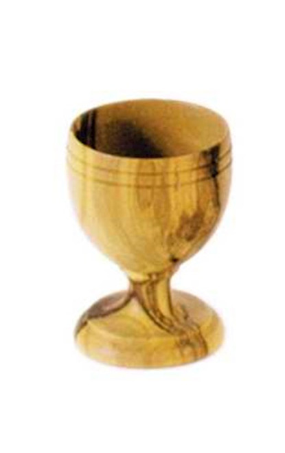 Wine Cup-Olivewood- Small (1.75") (#44142) by Holy Land Gifts