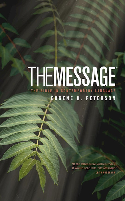The Message/Personal Size Bible (Numbered Edition)-Hardcover by Peterson Eugene H