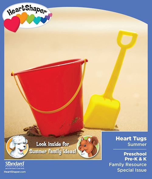 Heartshaper Summer 2025: Preschool/Pre-K &K Heart Tugs Take Home (Pack Of 5) (#6214) by Heartshaper