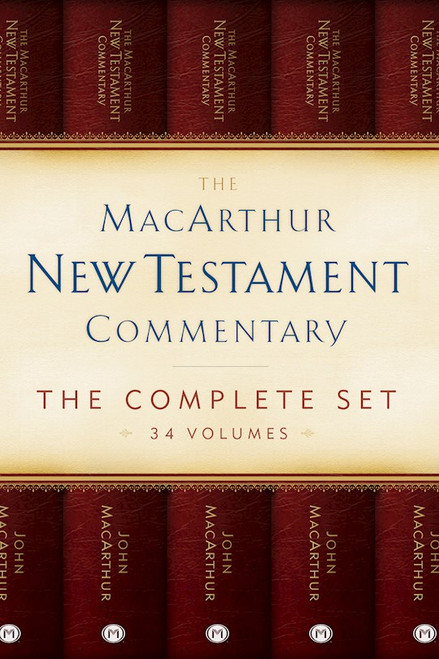 The MacArthur New Testament Commentary (Set Of 33 Volumes) by MacArthur John