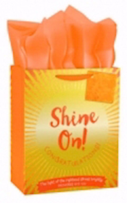 Gift Bag-Shine On!-Proverbs 13:9 Medium by Dayspring