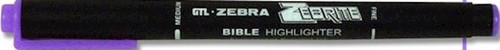 Highlighter-Zebrite Double-Ended-Violet (Bx/12) by G T Luscombe