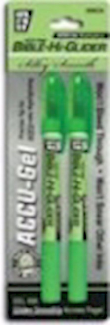 Highlighter-Accu-Gel Hi-Glider (2 Pk) Green by G T Luscombe