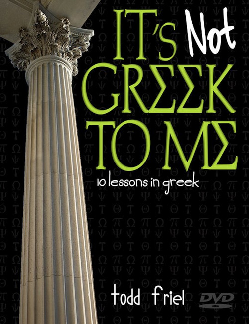 DVD-It's Not Greek To Me: 10 Lessons In Greek by Friel Todd