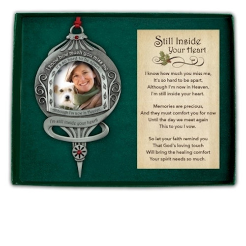 Ornament-Memorial-I Know How Much You Miss Me by Christmas