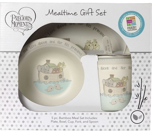 Mealtime Gift Set-Noah's Ark (5 Pieces) by Precious Moments