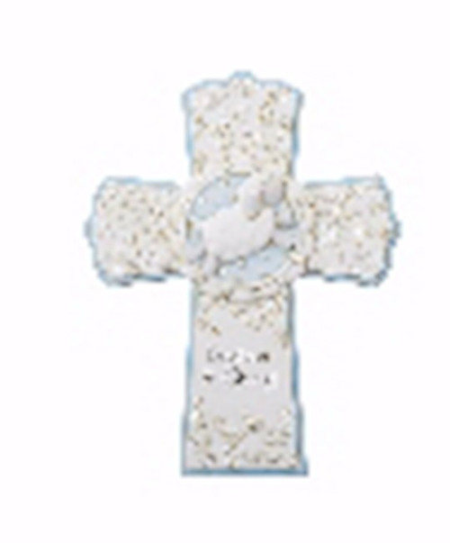 Cross-Baptized In Christ-Blue (7") by CB Catholic