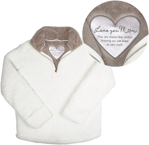 Womens Sherpa Sweatshirt-Mom-Small by Pavilion