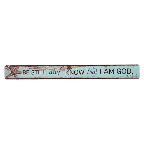 Magnetic Strip-Be Still And Know That I Am God (7 1/2" x 3/4") (Pack Of 6) by Christian Art Gift