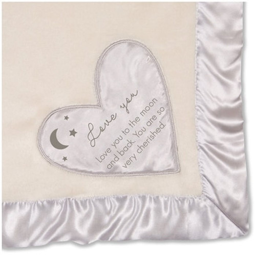 Comfort Blanket-Royal Plush-Love You To The Moon (40 x 30) by Pavilion