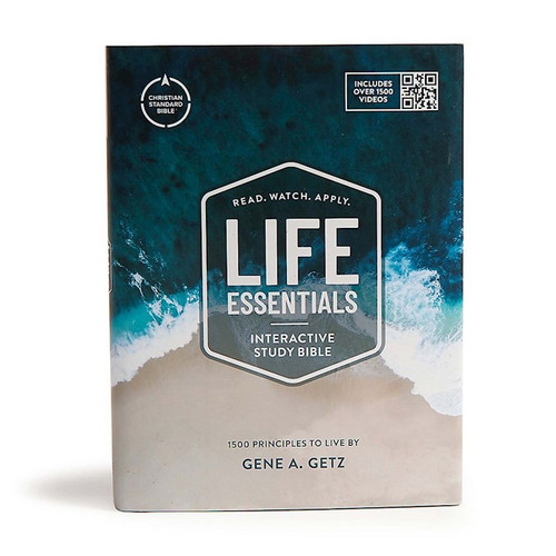 CSB Life Essentials Study Bible-Hardcover by Getz Gene A