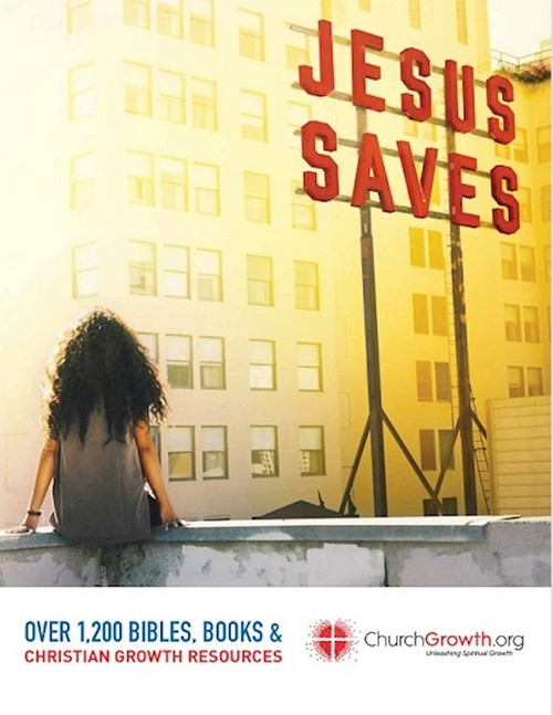 Catalog-Jesus Saves-Churchgrowth.org  (Pk/100) by Churchgrowth